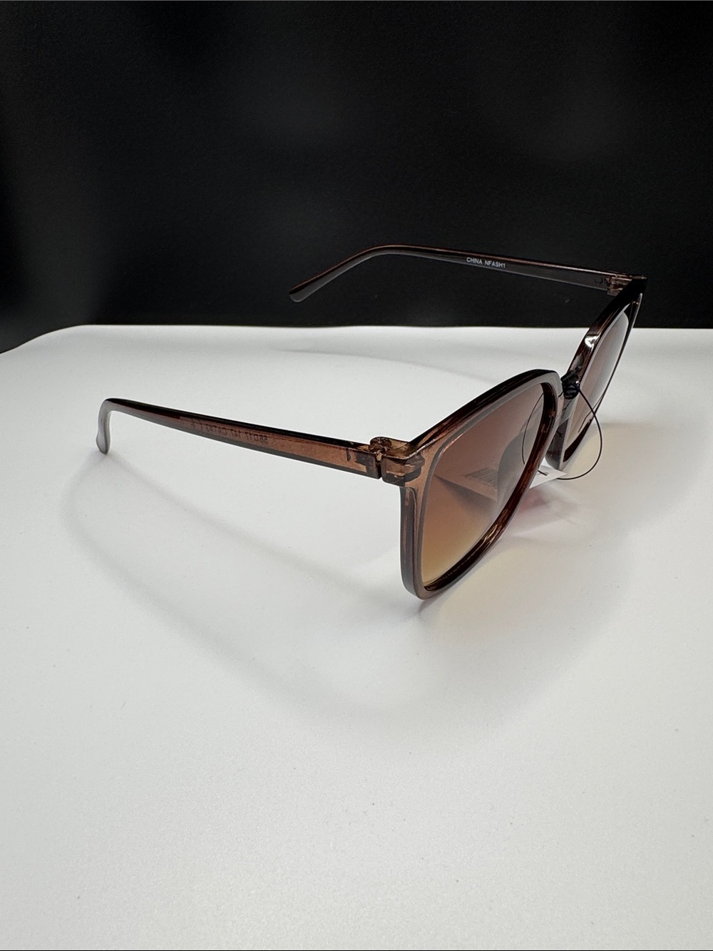 Women's Brown Gradient Sunglasses - Picture 3 of 5